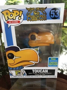 Funko Pop Toucan 2019 SDCC Shared Exclusive Limited Edition. In hand - Picture 1 of 7