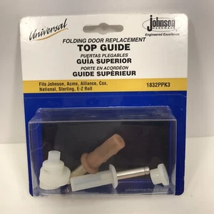 Folding Door E-Z Roll Top Guide Universal 1832PPK3 Acme, Alliance, Cox - Picture 1 of 3