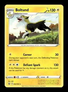 Pokemon Battle Styles Boltund 053/163 - Picture 1 of 1