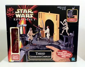 Star Wars 1999 Episodio 1 Theed Generator Complex con Droid Playset come nuovo sigillato - Foto 1 di 6
