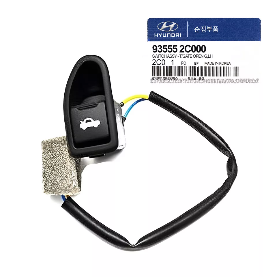 GENUINE 935552C000 Trunk Hatch Release Handle Switch for Hyundai Tiburon 2003-08 - Image 1 of 1