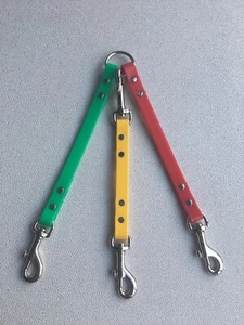 Biothane® Twin Triple Lead Attachment Small Dogs (12mm wide) - Picture 1 of 12