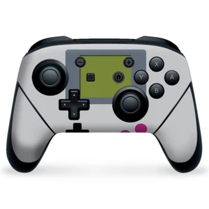 Nintendo Switch Pro Controller Skin Decalcomania Vinile Wrap - Retro Gamer Portatile - Foto 1 di 2
