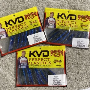 (3) Strike King NED Ocho Senko 2.75 Inch Stick Baits OKEECHOBEE CRAW - Picture 1 of 3