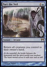 X4 Part the Veil -LP- Champions Of Kamigawa MTG Magic Cards Blue Rare