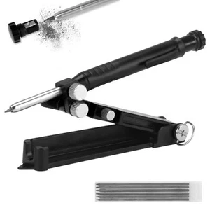 Multi-function Scribe Tool Aluminium Alloy Scribing Tool with Carpenter Penci... - Picture 1 of 7
