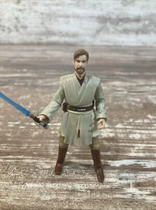 Star Wars 30th Anniversary TAC #01 Jedi Obi-Wan Kenobi 3.75” Figure Complete ‘08 - Picture 1 of 11