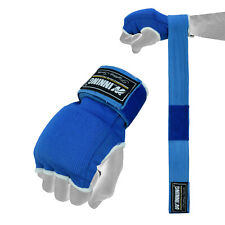 Boxing Inner Gloves with Gel Padding Boxing Quick Wraps for Hand Support - Blue