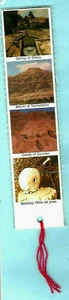 Bookmark Jerusalem Spring Elisha Caves of Qumram Dead Sea Scrolls Bethany Israel - Foto 1 di 2