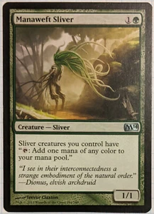 MTG Manaweft Sliver M14 184/249 LP Uncommon Magic 2014 - Picture 1 of 4