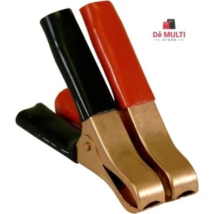 Heavy Duty Jumper Cables Boost Clamp Car Battery Charger Clamps 50 AMP, Pair NEW - Picture 1 of 5