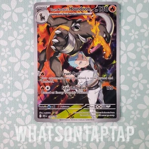 Pokemon Card Team Rockets Houndoom 191/182 Scarlet Violet Destined Rivals LP - Picture 1 of 2