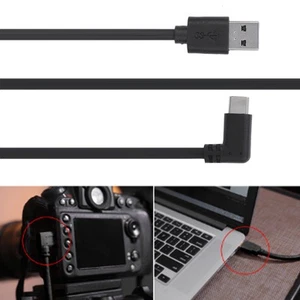 `3Meters Usb Camera Connection Computer Data Cable Typec Bend For A7Ri - Afbeelding 1 van 12
