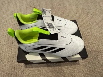 Adidas Goletto IX soccer cleats - kids youth boys girls unisex US1 Laceless NIB - Image 1 of 4