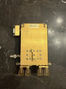 ICM TFP-1297 RF Test Fixture Calibration Clamp w/ SMA & DB-15 Interface - Picture 1 of 5