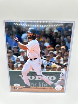 Johnny Damon Signed Autographed 8x10 Photo Picture JSA COA - Image 1 of 3