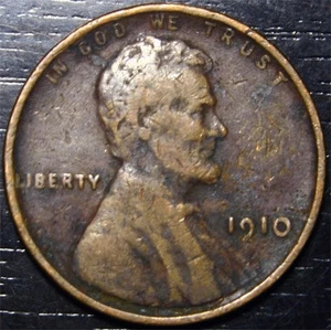 1910 Lincoln Wheat Penny 1c US Münze Philadelphia Mint - Bild 1 von 2
