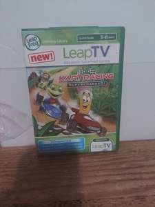 LeapFrog Leap TV KART RACING SUPERCHARGED Mathematics Video Game Ages 5-8 - Picture 1 of 3