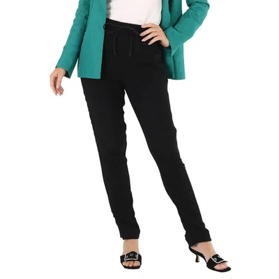 Burberry Ladies Black Zip Detail Jodhpur Leggings, Brand Size 4 (US Size 2) - Image 1 of 4