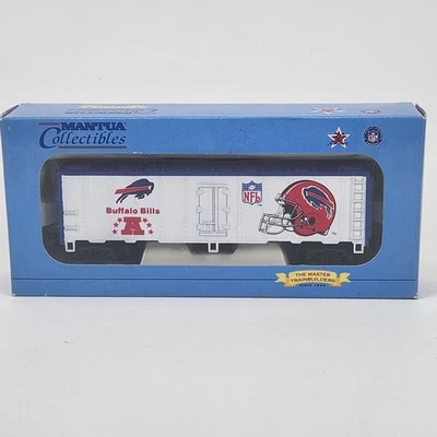 Buffalo Bills HO scale boxcar Mantua Train NFL Super Bowl Express  - Image 1 of 4