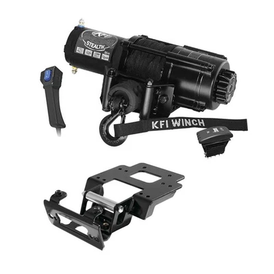 Kit combinado de cabrestante KFI Assualt 5000 lb (M1) para Kawasaki 750 Teryx4 2012-2013 Foto 1 de 4