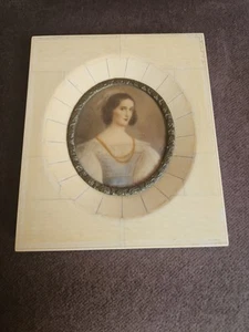 Rarität Lupenmalerei Miniatur, Regina Daxenberger, Stieler, Schönheiten - Bild 1 von 3