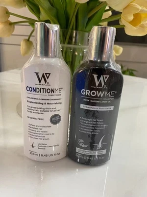 Watermans Grow Me Shampoo & Conditioner Sealed New 2x250ml - Image 1 of 4