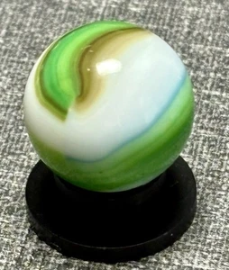 VTG Marble King Grasshopper Blended Rainbow Marble .59” NM - Picture 1 of 9