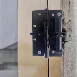 Spring Door Hinge Self Closing with Installation Screw Attachment Detachable - Picture 1 of 7