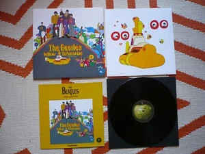 The Beatles Yellow Submarine Vinyl 2017 Apple De Agostini LP Inner & Booklet EXC - Foto 1 di 16