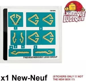 Lego 1x Sticker Autocollant ninjago Jungle Dragon 71746 NEUF - Imagen 1 de 1