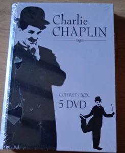 Pack Charlie Chaplin_5 DVDS_BOX_ NEW SEALED_Edición Especial - Imagen 1 de 2