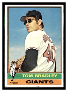 1976 Topps (EX) #644 TOM BRADLEY San Francisco Giants ~B3GG