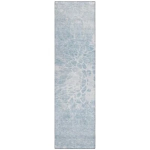 Addison Rugs Chantille ACN653 Sky 2'3" x 7'6" Indoor Outdoor Hallway Runner Rug, - Picture 1 of 6