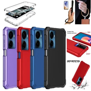 Shock Absorbing Bumper Protector Case for Cricket Magic 2 5G / AT&T Propel 2 5G - Picture 1 of 29