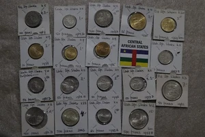 🧭 🇨🇫 CENTRAL AFRICAN STATES SUPER COLLECTION MANY HIGH GRADE B66 #1 - Picture 1 of 3