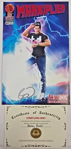 Markiplier Back Future #1 Cover Signed Auto Benny Powell Absolute COA Red Giant - Picture 1 of 7