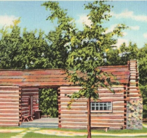 Illinois IL Nueva postal sin publicar Salem State Park Miller-Kelso Residencia - Imagen 1 de 3