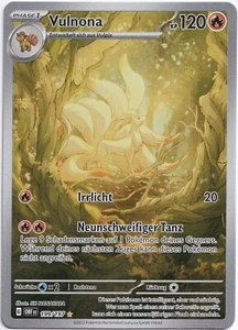 Pokémon Vulnona Secret Illustration Rare Obsidianflammen OBF 199/197 NM Deutsch - Bild 1 von 1