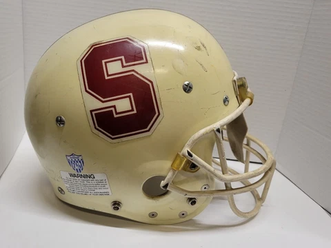 Stanford Cardinal Vintage Rawlings Full Size College Suspension Football Helmet Cover