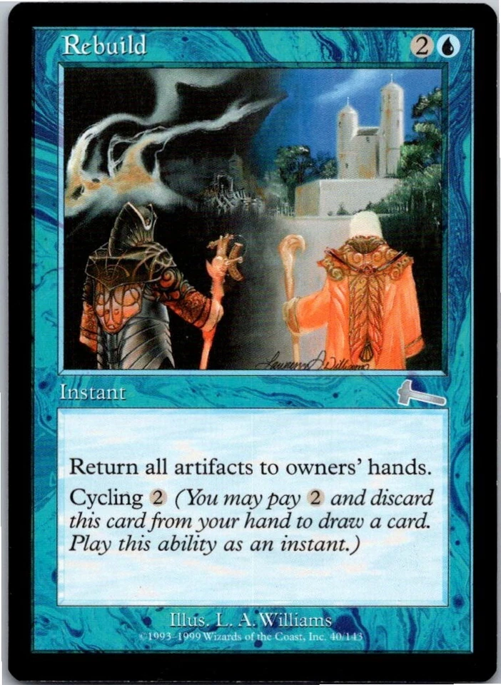 Magic the Gathering Rebuild Urza's Legacy x1 MTG Free Shipping! - Image 1 of 1