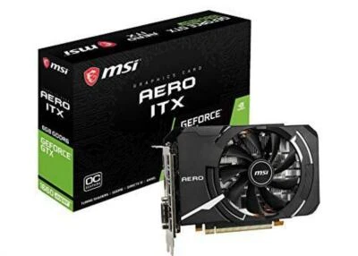 MSI GeForce GTX 1660 SUPER AERO ITX OC Graphics Board VD7112 - Image 1 of 4