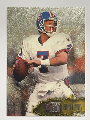 1996 Fleer Skybox Metal Broncos John Elway #35 - Image 1 of 2