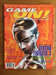 GAME ON Magazine #6 1996 Virtua Fighter 3 Videogiochi Street Fighter Manga RARO - Foto 1 di 7