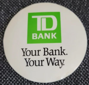 TD Bank Toronto Dominion Vintage Stickers Foam Retro Promo Your Way - Bild 1 von 2
