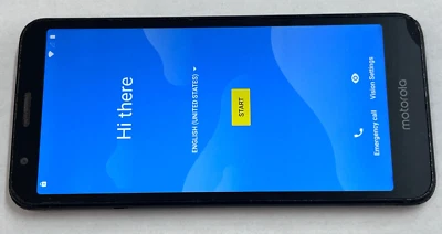 Teléfono Celular Inteligente Motorola Moto E6 XT2005 4G LTE Android *PARA REPUESTOS/RESCATE Foto 1 de 4