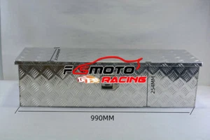 39"x13"x10" Heavy Duty Aluminum Tool Box for PickUp Truck Ifor Williams trailers - Picture 1 of 6