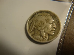 1918-D Sehr schön fast Vollhorn scharf Büffelnickel schönes Horn KCX - Bild 1 von 5