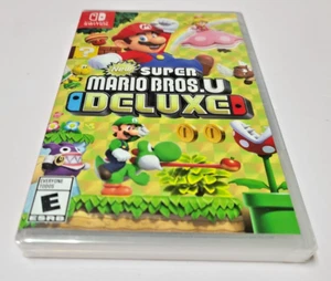 New Super Mario Bros. U Deluxe (Nintendo Switch, 2019) NEW - Picture 1 of 2