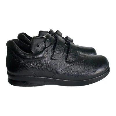 Drew Shoes Women’s Size 6 Narrow Orthopedic Black Hook And Loop Casual Sneaker - Image 1 of 4